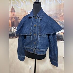 Cleobella Denim cape Jacket